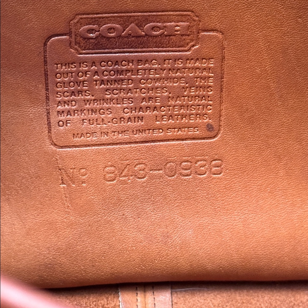 Vintage Coach City Bag - Picture 9 of 17